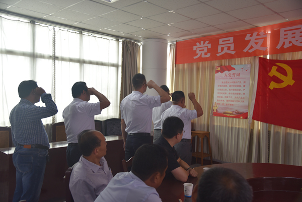 公司黨委召開黨員發(fā)展對(duì)象、接受入黨分子 “雙推”會(huì)議