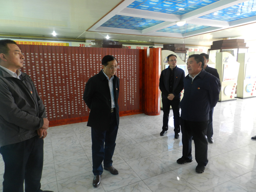市委常委、宣傳部部長名樹偉到公司調(diào)研指導(dǎo)工作