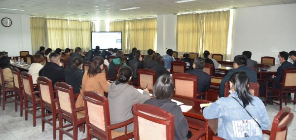 公司組織參加市稅務局線上專題培訓