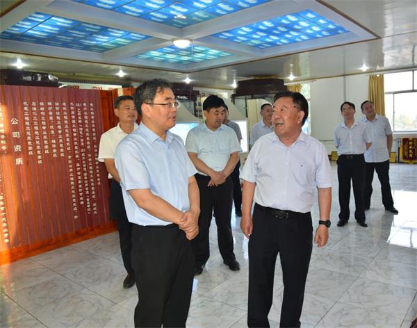 肥城市委副書(shū)記、市長(zhǎng)展延安一行 蒞臨公司調(diào)研指導(dǎo)工作