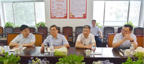 肥城市委副書(shū)記、市長(zhǎng)展延安一行 蒞臨公司調(diào)研指導(dǎo)工作