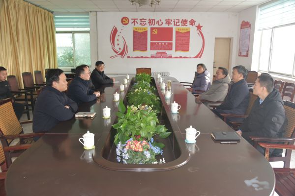 肥城市委常委、宣傳部部長(zhǎng)步文蒞臨公司調(diào)研指導(dǎo)工作