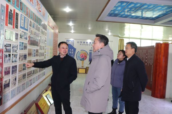 肥城市委常委、宣傳部部長(zhǎng)步文蒞臨公司調(diào)研指導(dǎo)工作